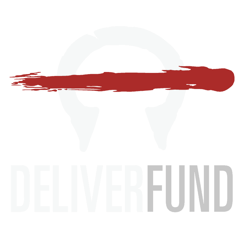 White DeliverFund logo