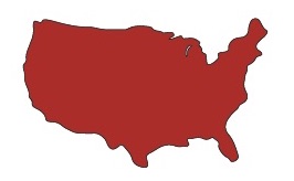 map of US