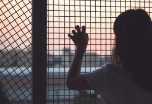 How are human trafficking victims transported